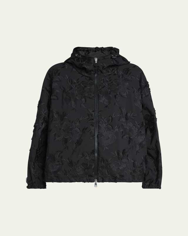 Charmeil Floral Hooded Jacket